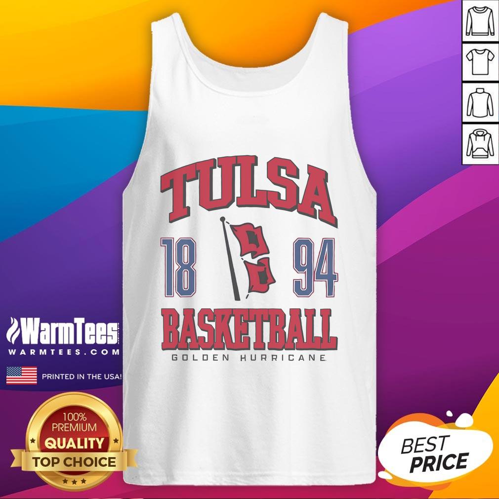 Good Tulsa Golden Hurricane Basketball T-Shirt - Image 4