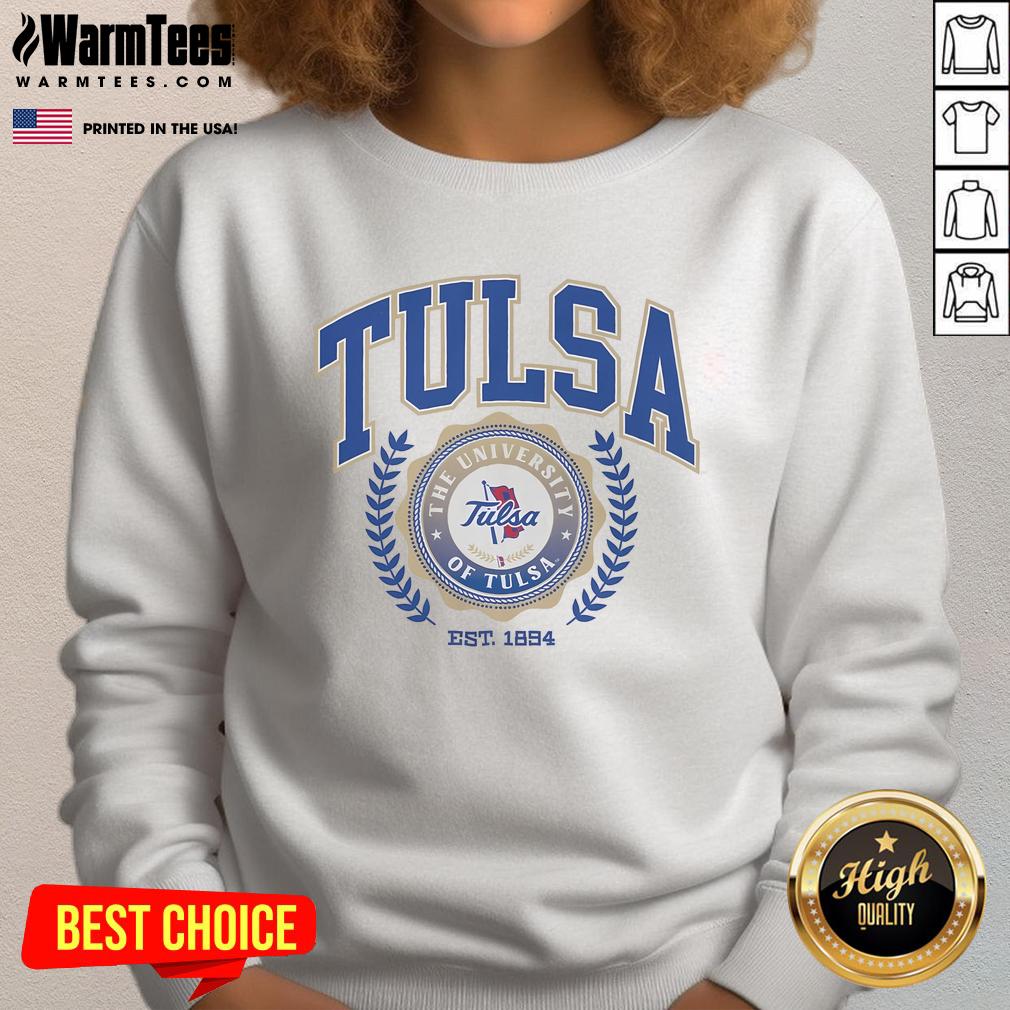 Good Tulsa Golden Hurricane Team Crest T-Shirt - Image 5
