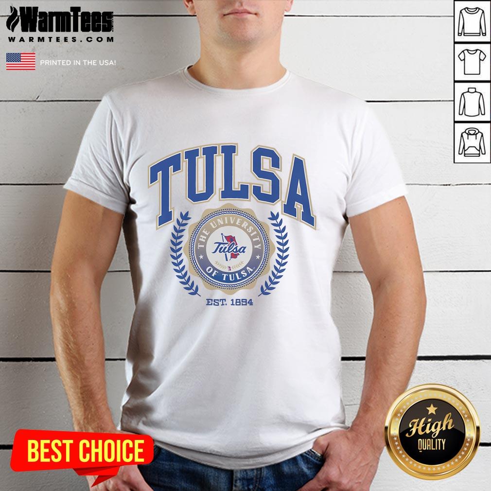 Good Tulsa Golden Hurricane Team Crest T-Shirt