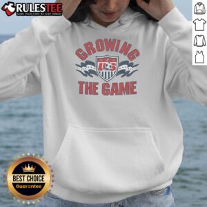 Alternative view of Good US Soccer Growing The Game T-Shirt