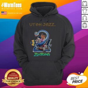 Alternative view of Good Utah Jazz Zootopia 2 T-Shirt