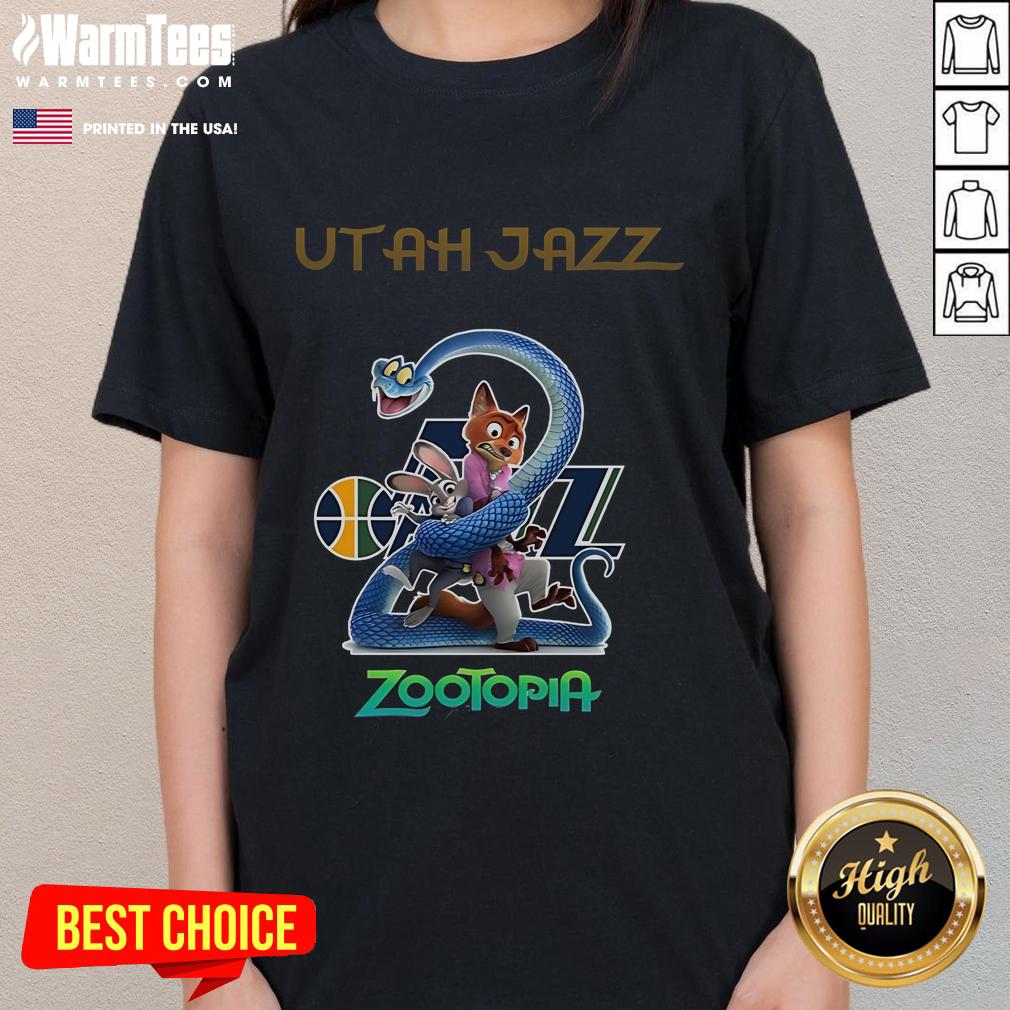Good Utah Jazz Zootopia 2 T-Shirt - Image 3