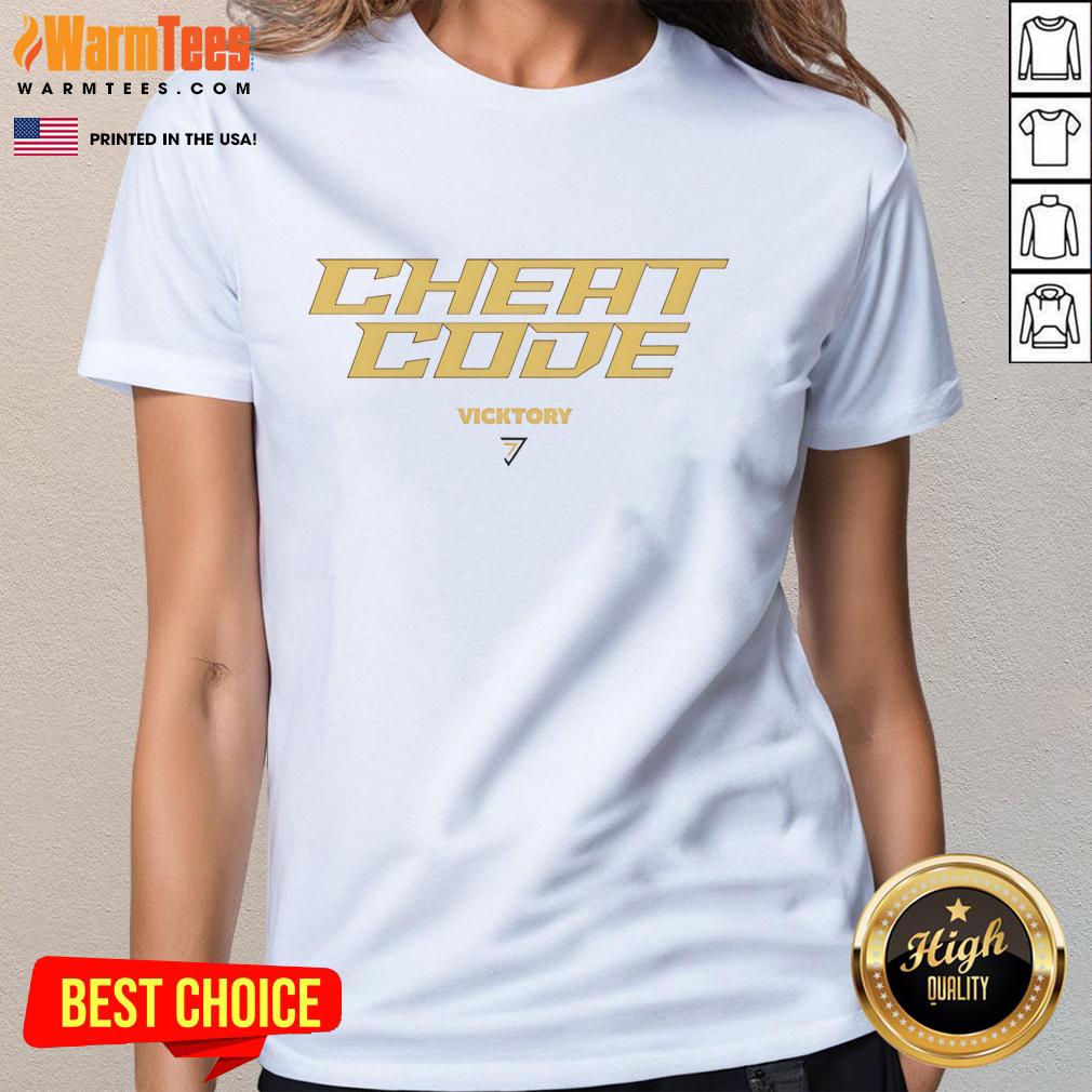 Good Vicktory Cheat Code T-Shirt - Image 3