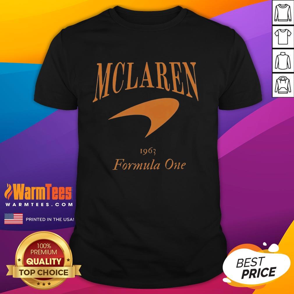 Good Vintage Style F1 Mclaren Racing T-Shirt