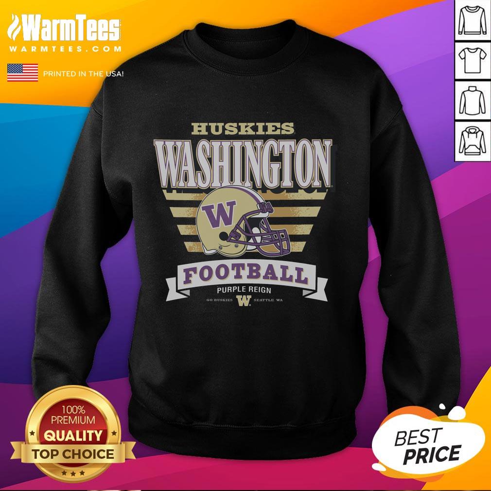 Good Washington Huskies Stripe Splash T-Shirt - Image 5