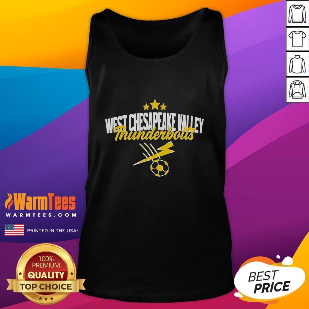Good West Chesapeake Valley Thunderbolts Soccer T-Shirt - Image 4