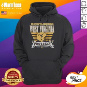 Alternative view of Good West Virginia Mountaineers Stripe Splash T-Shirt