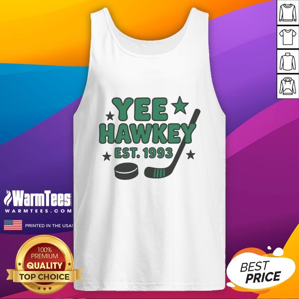 Good Yee Hawkey Hockey Est 1993 T-Shirt - Image 4