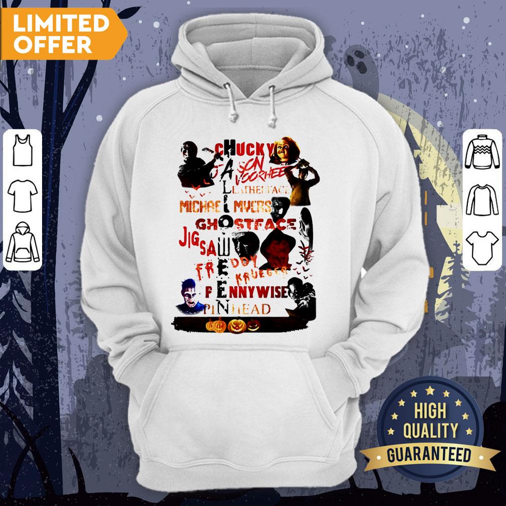 Halloween Chucky Jason Voorhees Leatherface Michael Myers Ghostface Jigsaw Shirt - Image 5