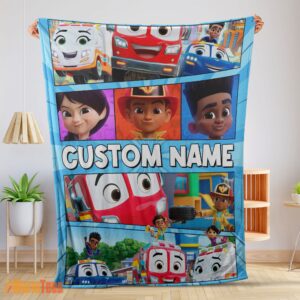 Happy Cartoon Disney Firebuds Blanket – Customize Blanket