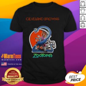 Happy Cleveland Browns Zootopia 2 T-Shirt