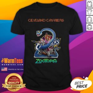 Happy Cleveland Cavaliers Zootopia 2 T-Shirt