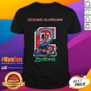Happy Cleveland Guardians Zootopia 2 T-Shirt