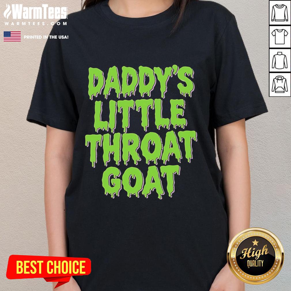 Happy Daddy's Little Throat Goat T-Shirt - Image 3