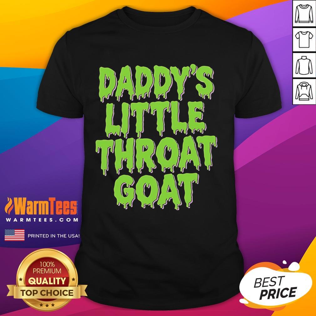 Happy Daddy's Little Throat Goat T-Shirt
