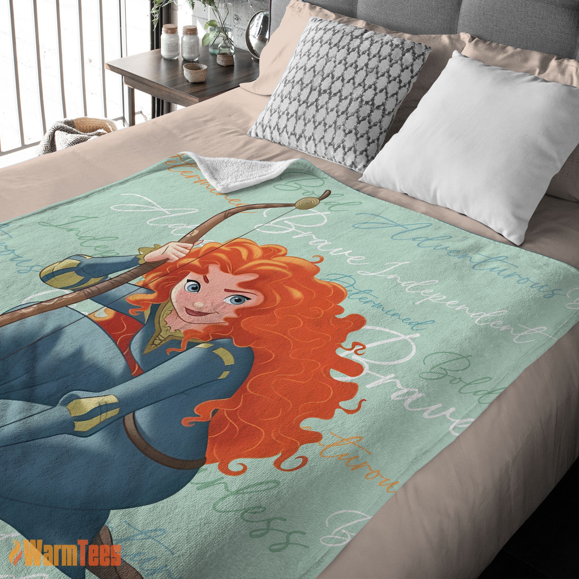 Happy Disney Brave Merida Princess Blanket Fleece - Image 2