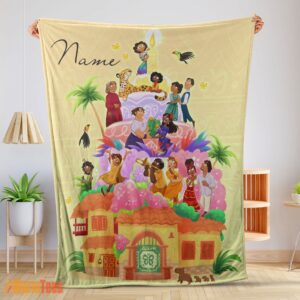 Happy Disney Cartoon Encanto Movie Blanket – Customize Blanket