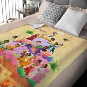 Alternative view of Happy Disney Cartoon Encanto Movie Blanket – Customize Blanket