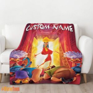 Alternative view of Happy Disney Cartoon The Emperor's New Groove Blanket Fleece Customized Blanket
