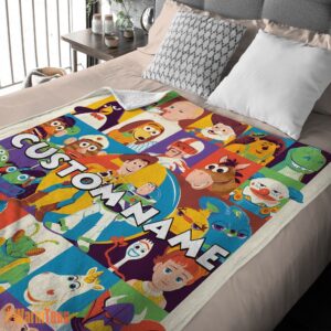 Alternative view of Happy Disney Cartoon Toy Story Velveteen Cute Blanket Fleece Customized Blanket