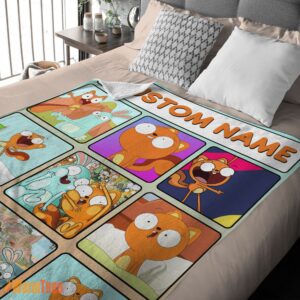 Alternative view of Happy Disney Kiff Chatterley Blanket Fleece Customized Blanket