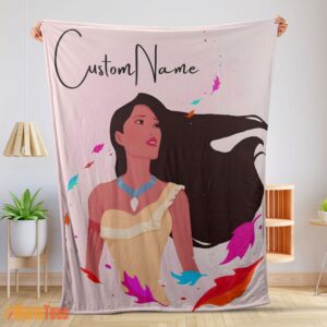 Happy Disney Pocahontas Blanket Fleece Customized Blanket