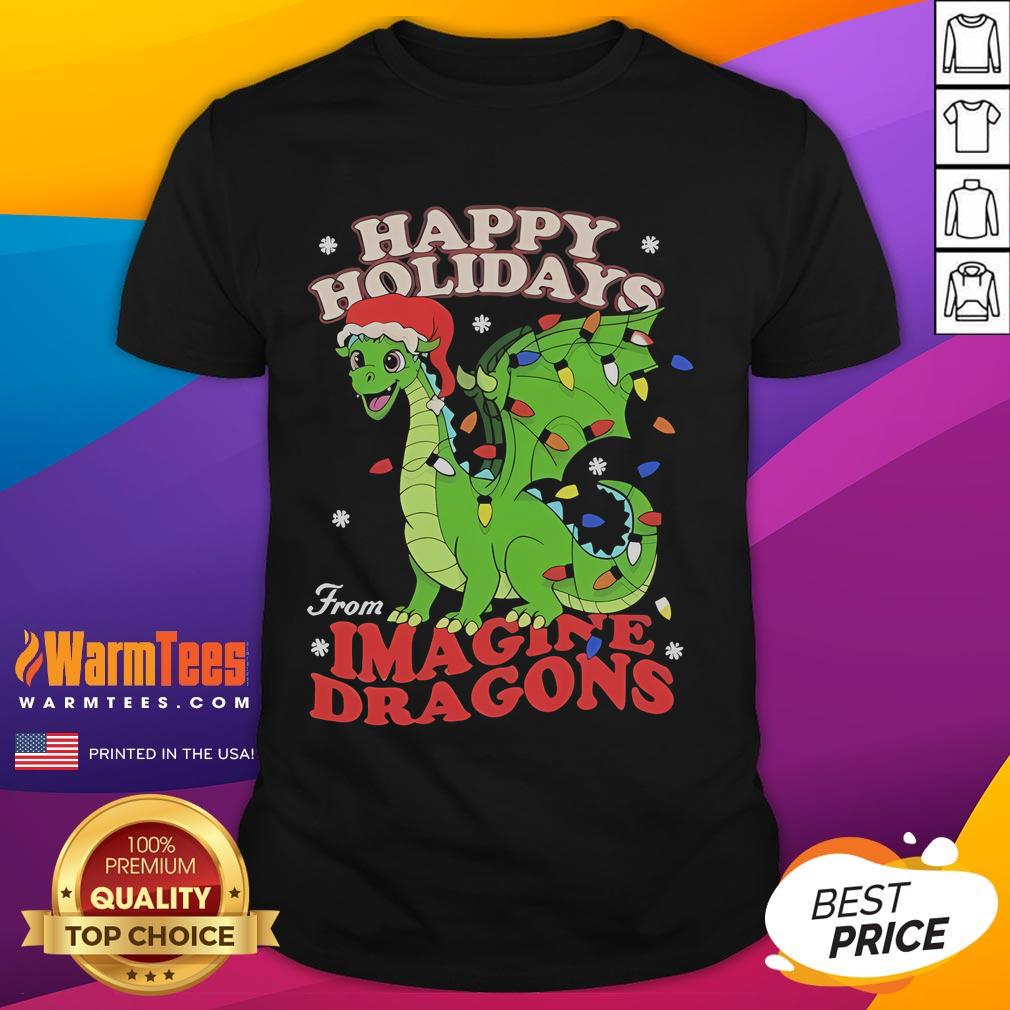 Happy Holidays From Imagine Dragons Christmas T-Shirt