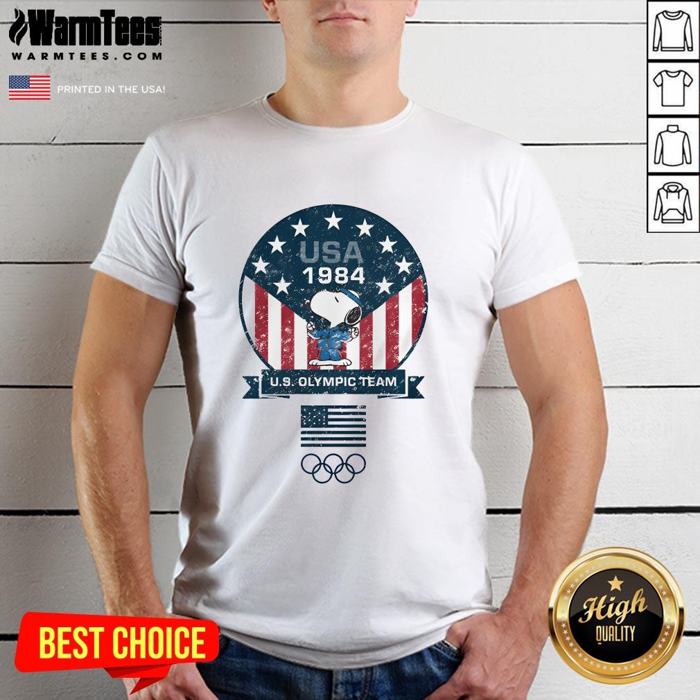 Happy Peanuts Team USA '84 Olympic T-Shirt