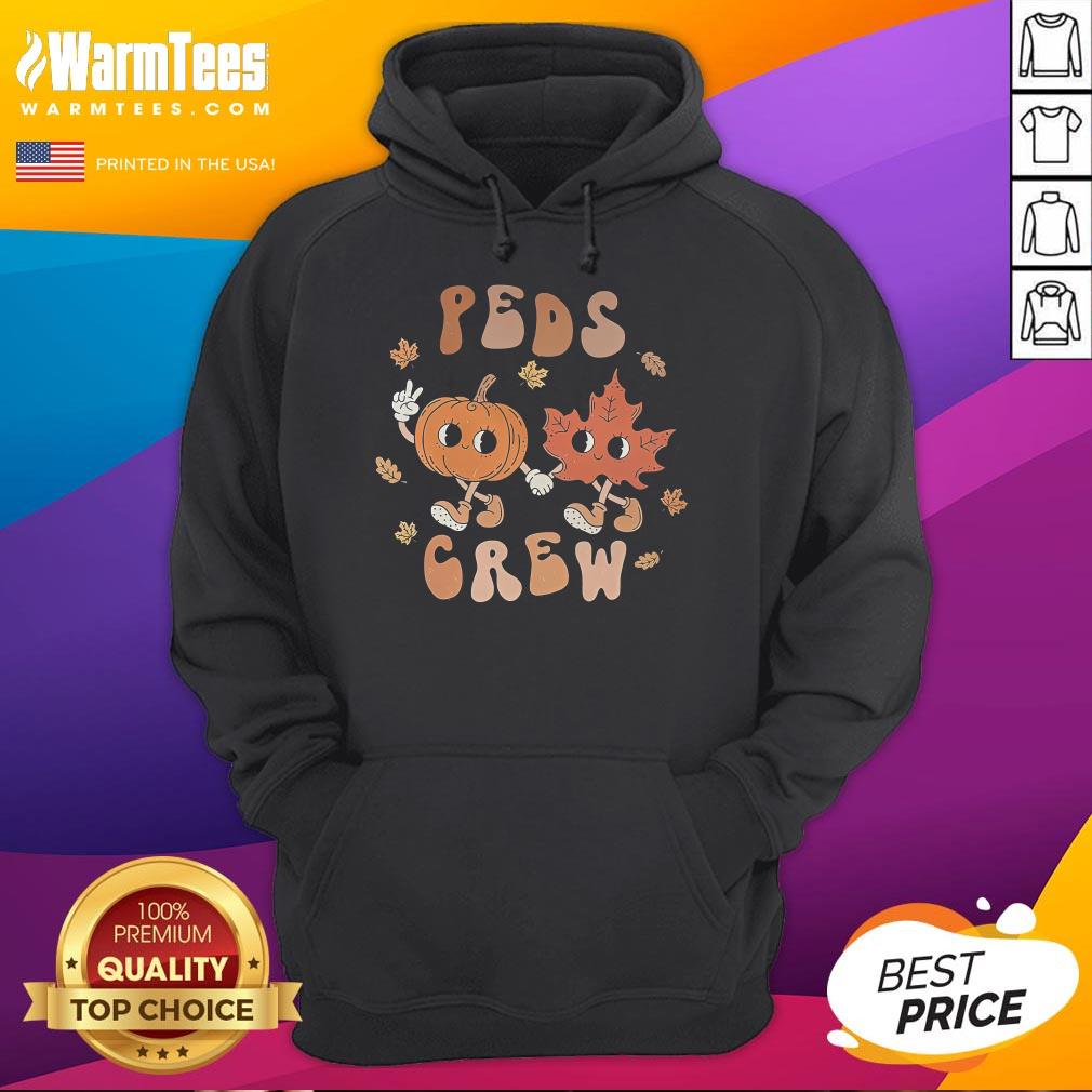 Happy Peds Crew Nurse Etro Groovy Pumpkin T-Shirt - Image 3