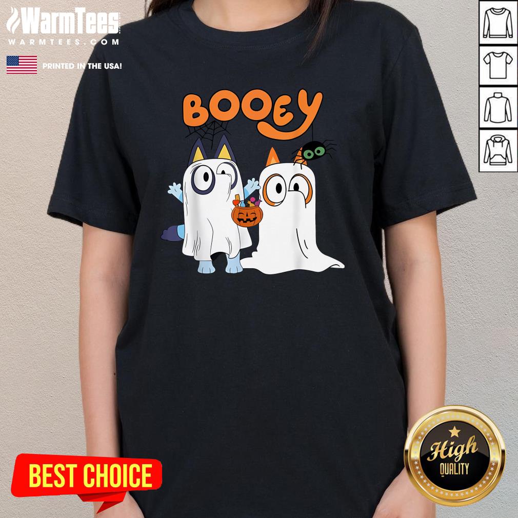 Happy Spooky Season Ghost Booey Halloween T-Shirt - Image 2