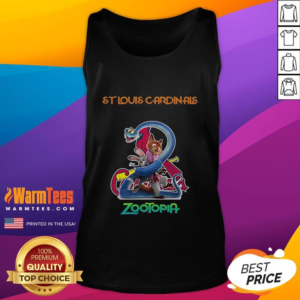Happy St. Louis Cardinals Zootopia 2 T-Shirt - Image 4