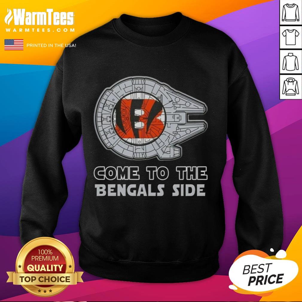 Happy Star Wars Come To The Cincinnati Bengals Side T-Shirt - Image 5