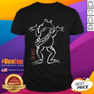 Happy Toru Yano Choju Giga Frog T-Shirt