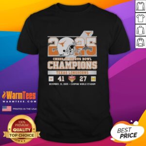 Hot 2025 Cheez-It Citrus Bowl Champions Texas Longhorns Vintage T-Shirt