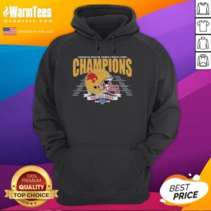 Alternative view of Hot 2026 Armed Forces Bowl Celebrate Texas State Bobcats Football Champions T-Shirt