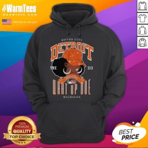 Alternative view of Hot 313 Detroit Area Code Unapologetically Melanated T-Shirt