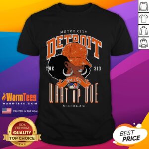 Hot 313 Detroit Area Code Unapologetically Melanated T-Shirt