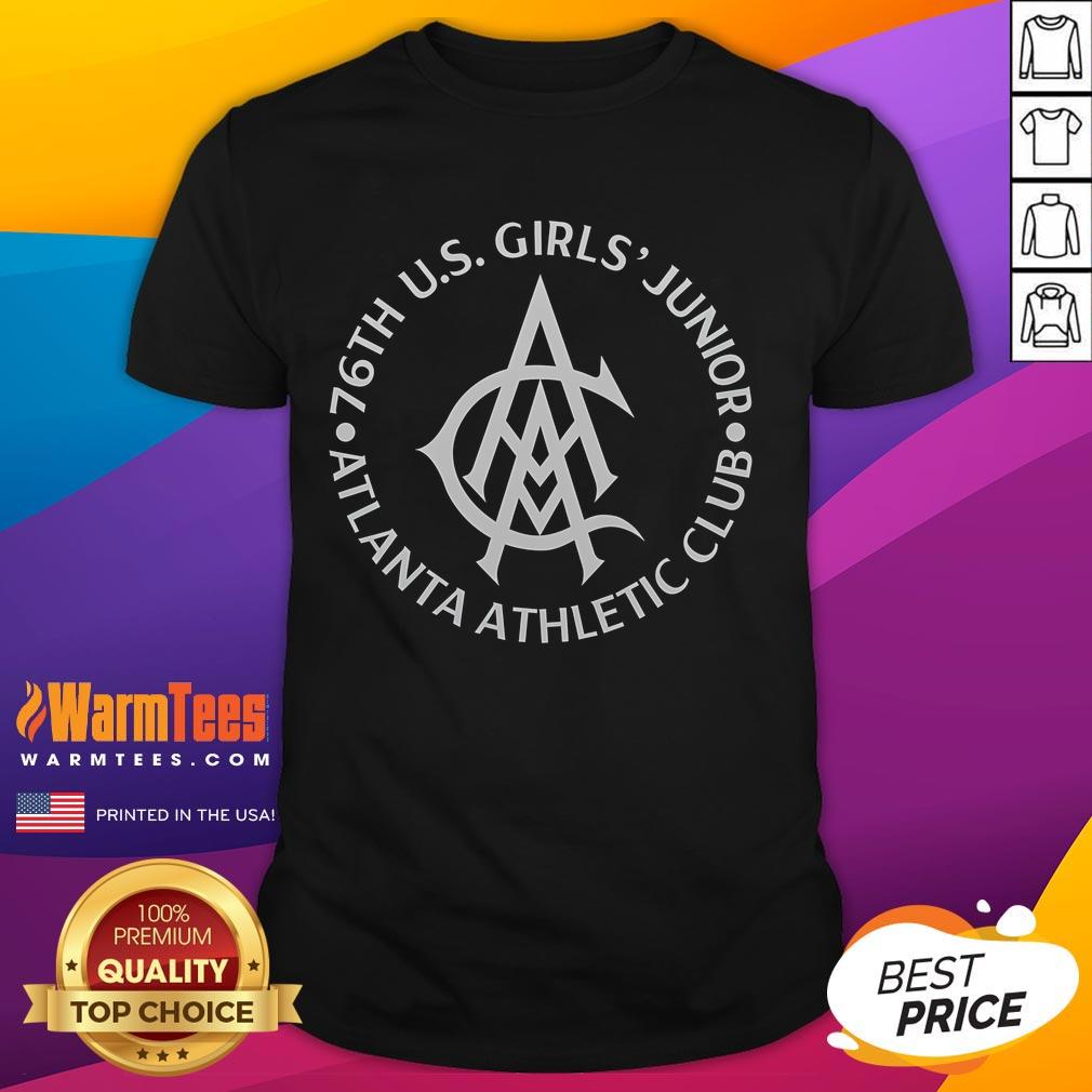 Hot 76th US Girls' Junior Atlanta Athletic Club T-Shirt