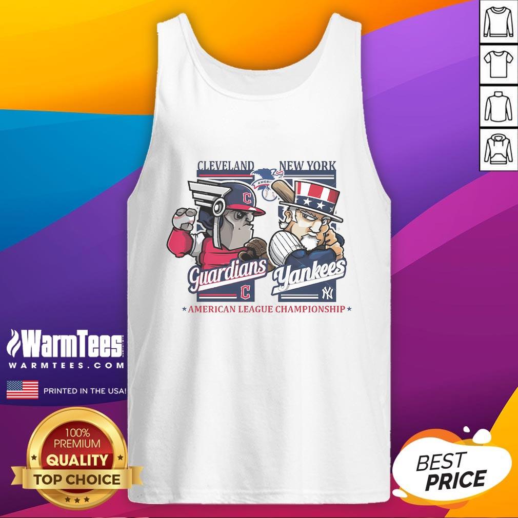 Hot ALCS Matchups Cleveland Guardians Vs New York Yankees T-Shirt - Image 4
