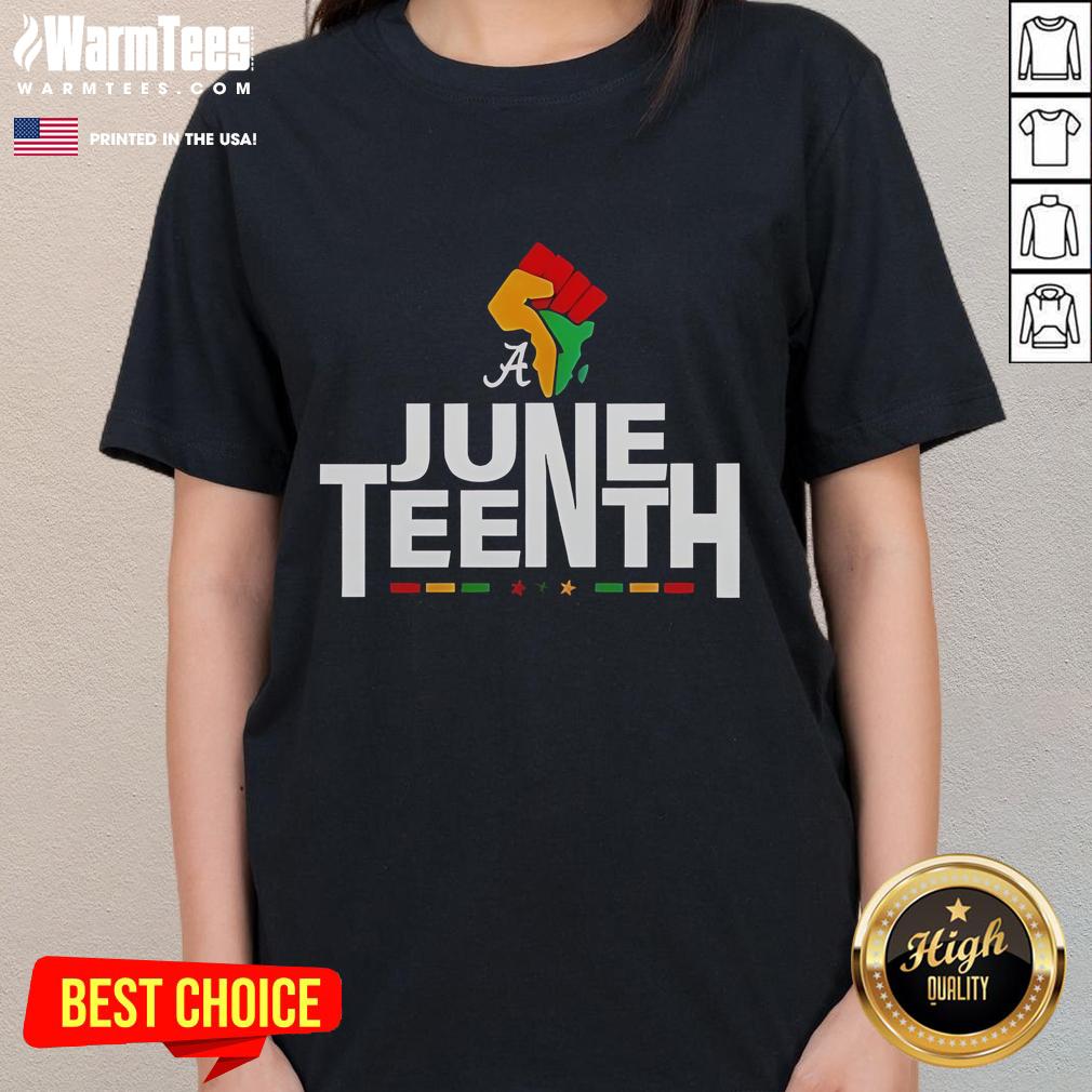 Hot Alabama Crimson Tide Juneteenth Heritage 2025 T-Shirt - Image 3