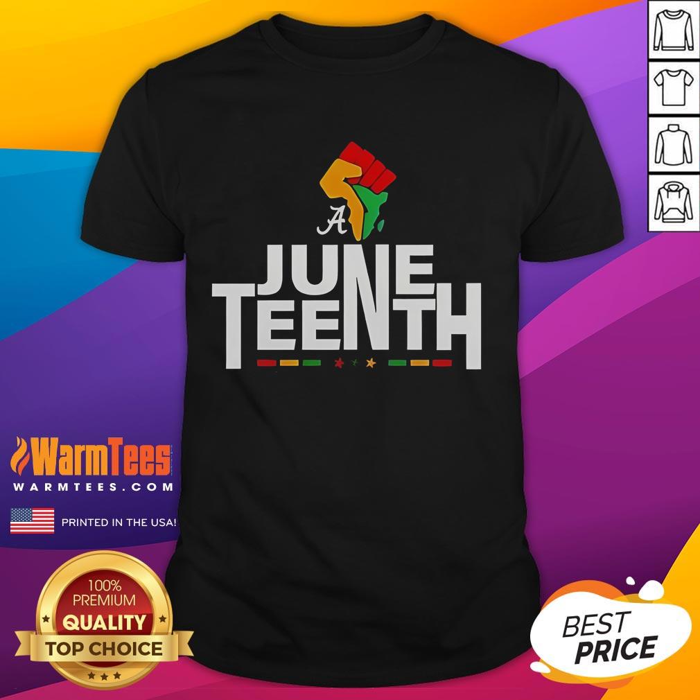 Hot Alabama Crimson Tide Juneteenth Heritage 2025 T-Shirt