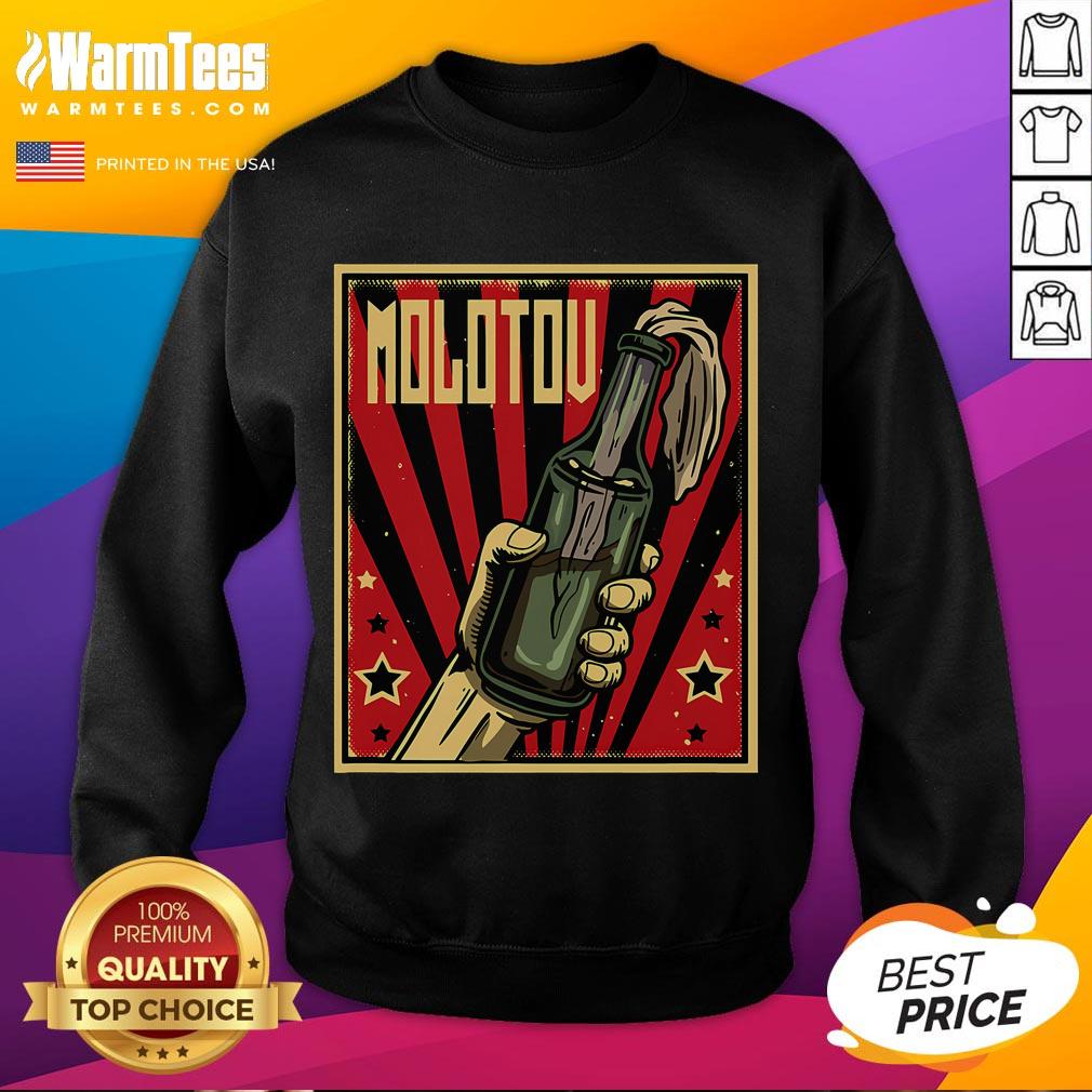 Hot Anarchy Molotov Cocktail Revolution & Rage T-Shirt - Image 5