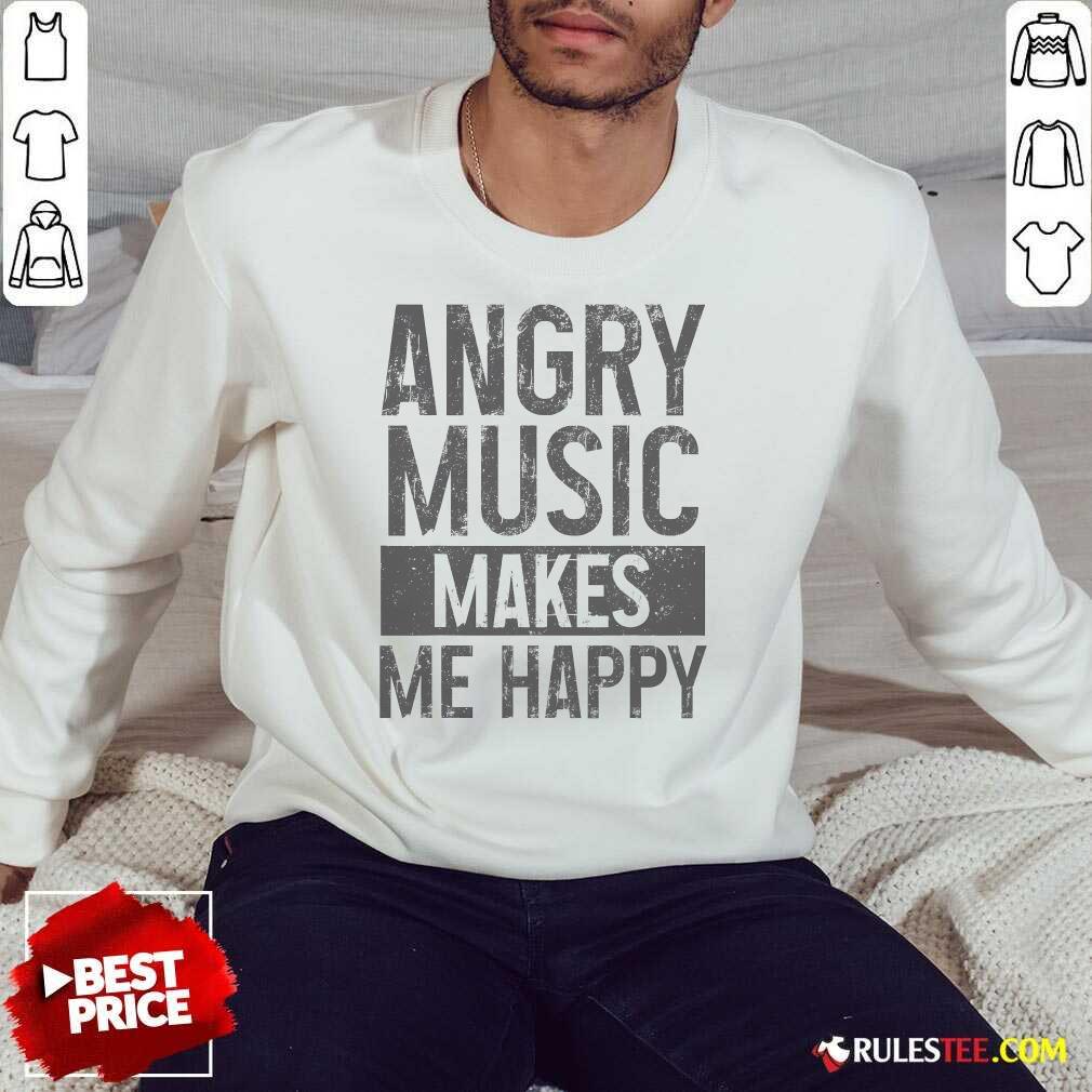 Hot Angry Music Heavy Metal Death Metal Metalhead Metal Fan T-Shirt - Image 4