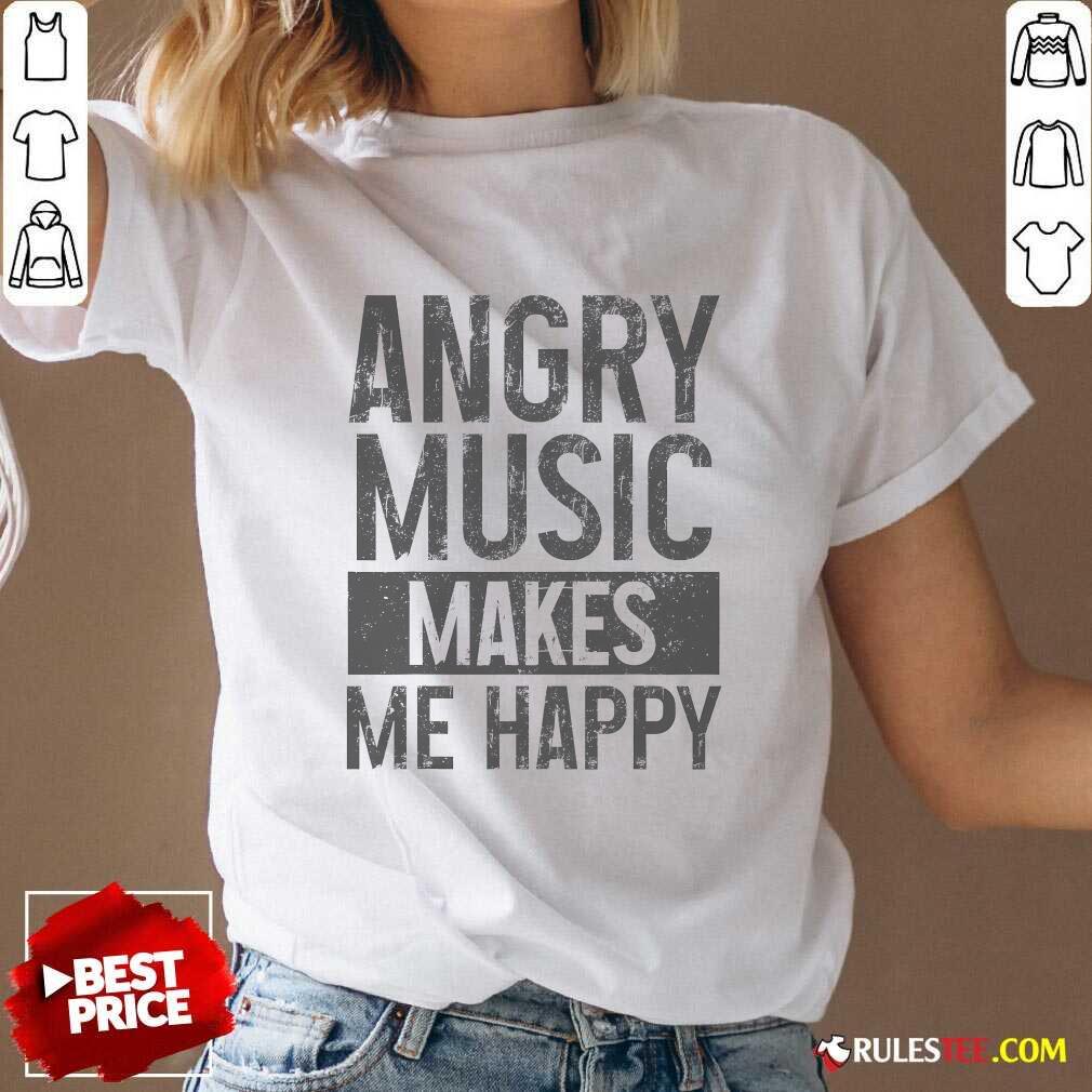 Hot Angry Music Heavy Metal Death Metal Metalhead Metal Fan T-Shirt - Image 2