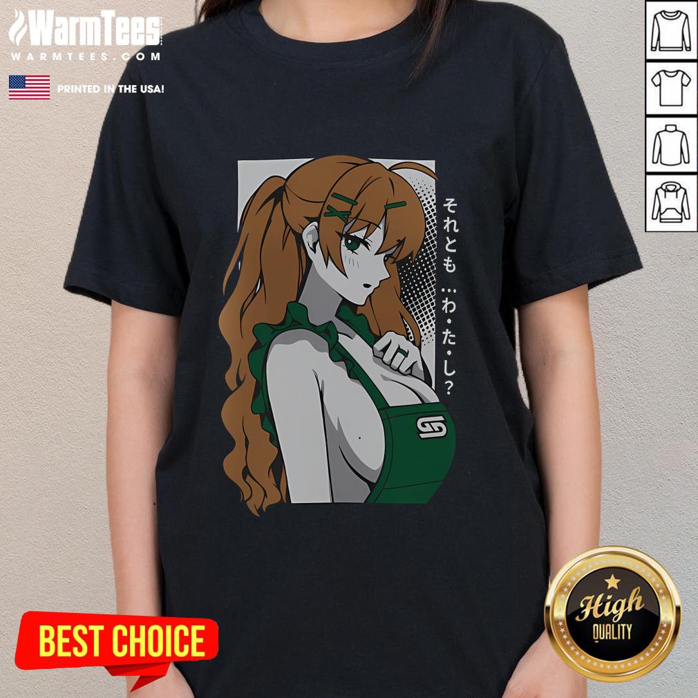 Hot Barista Waifu T-Shirt - Image 3