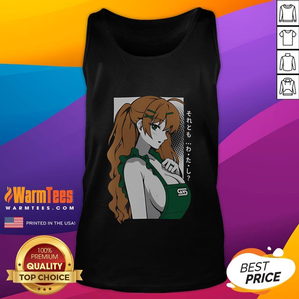 Hot Barista Waifu T-Shirt - Image 4