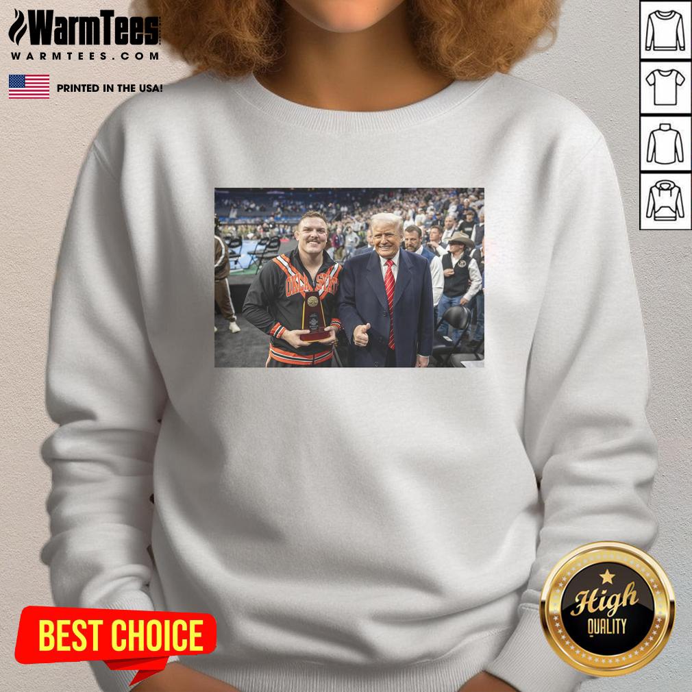 Hot Best boss In The Business Wyatt Hendrickson Donald Trump USA Wrestling Legend T-Shirt - Image 5