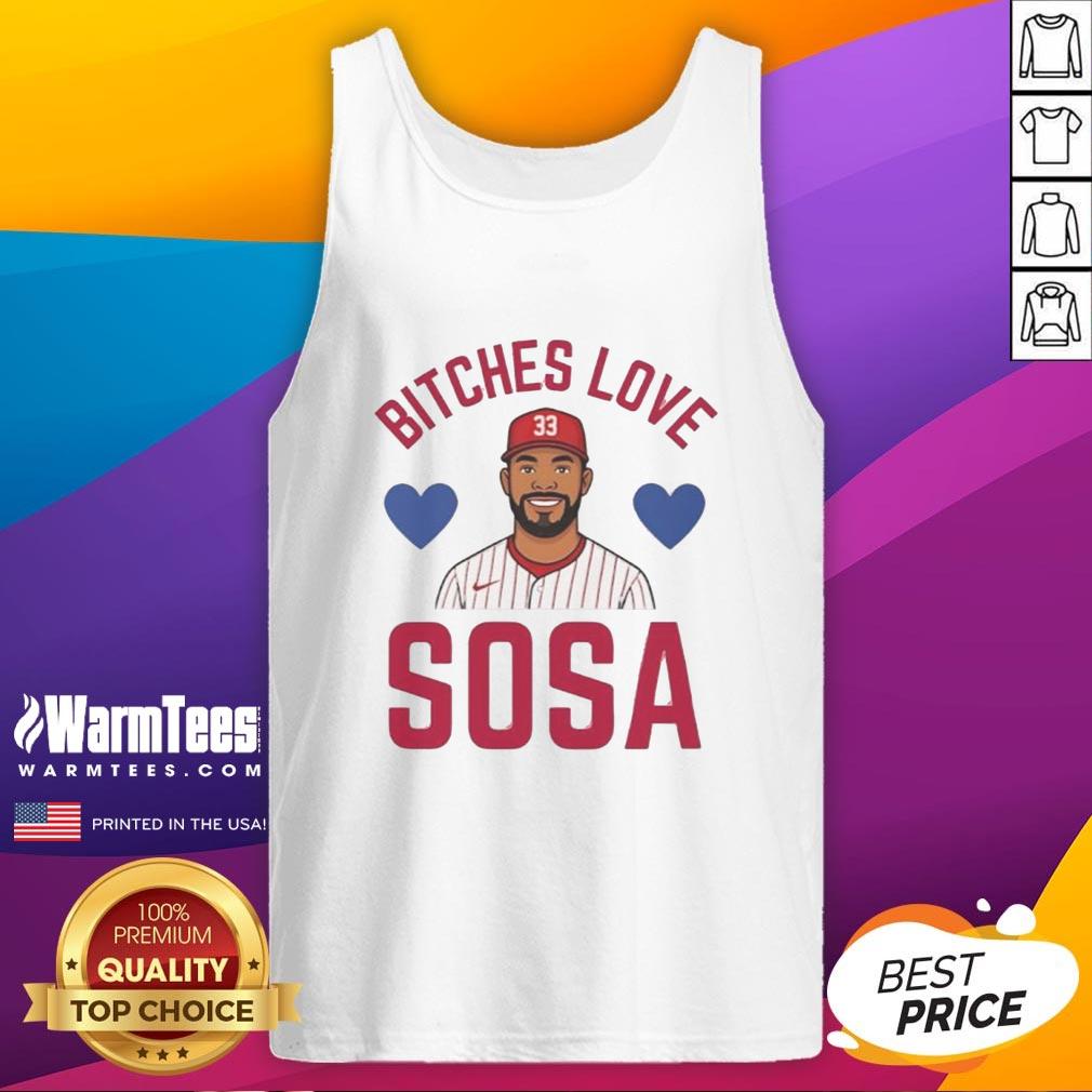 Hot Bitches Love Sosa Philadelphia Phillies T-Shirt - Image 4