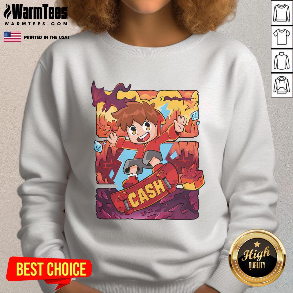 Hot Cash And Nico Cash Red T-Shirt - Image 5