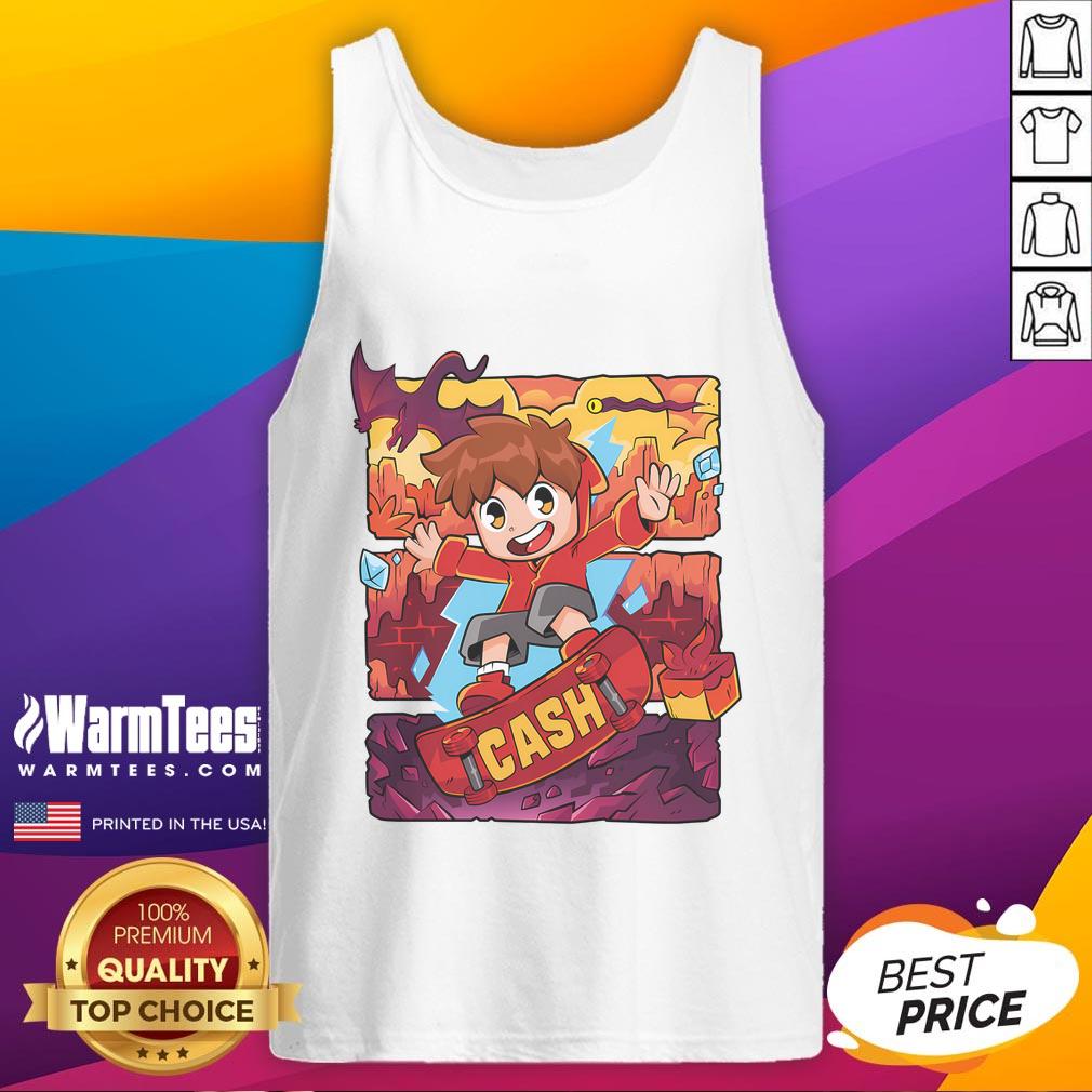 Hot Cash And Nico Cash Red T-Shirt - Image 4